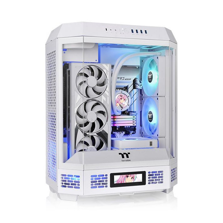 THERMALTAKE THE TOWER 600 SNOW WHITE